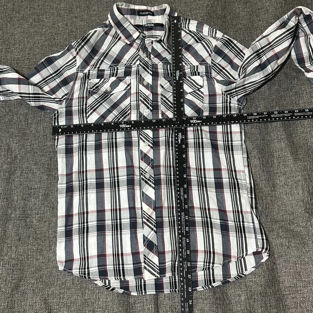 Men's Carbon Classic Fit Size S Long Sleeve‎ Shirt